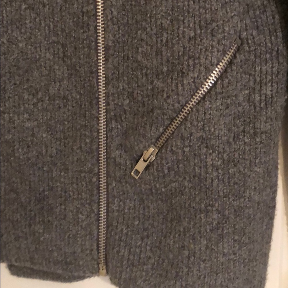 Gray Sweater Jacket - image 4